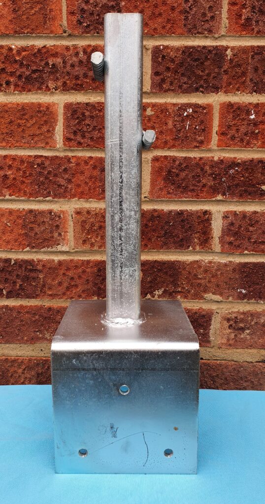 HEAVY DUTY 100mm (4″) ,150mm (5.9″) ,200mm U SHAPE TYPE FENCE POST FOOT ...