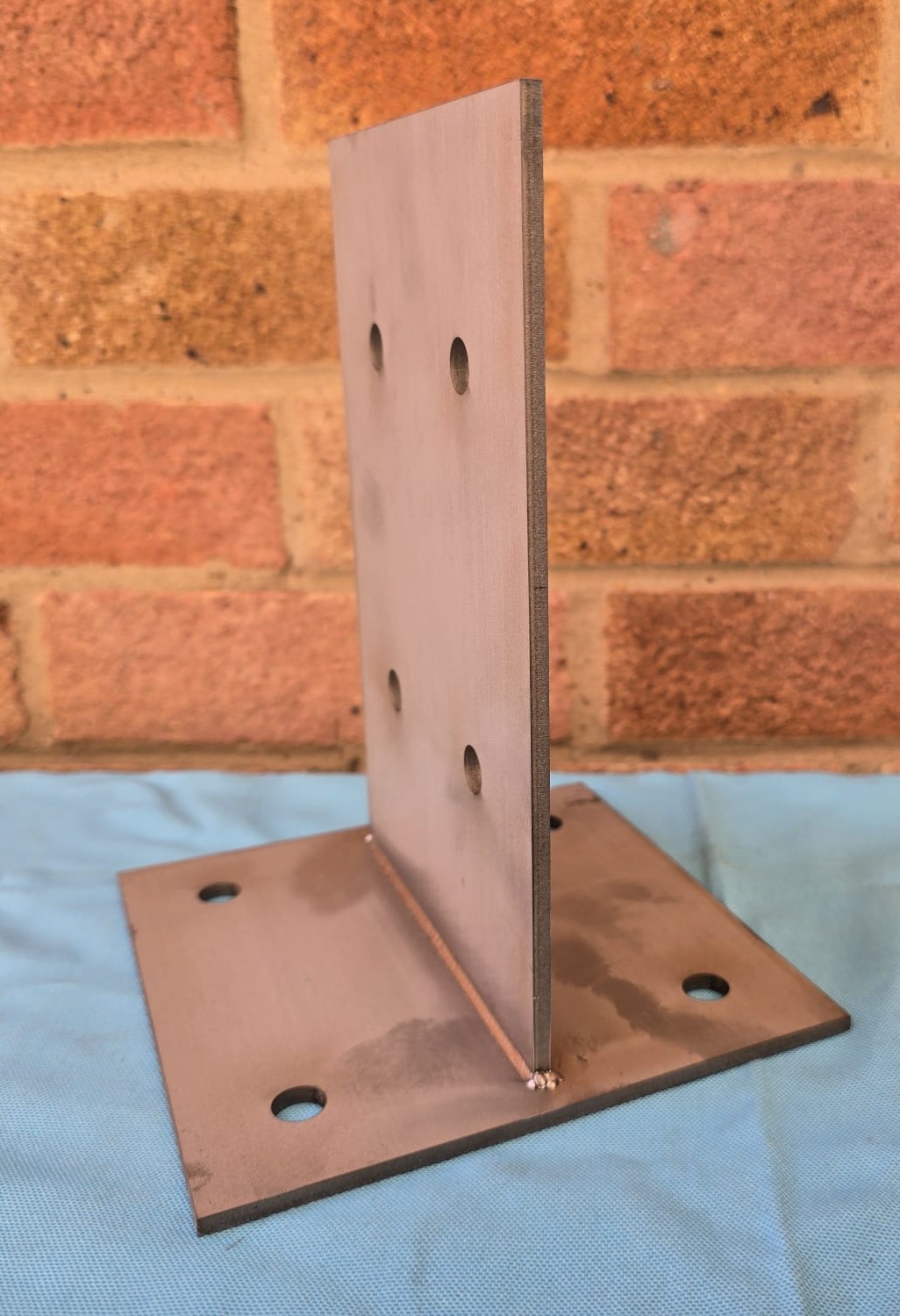 STAINLESS STEEL T BLADE BOLT DOWN POST SUPPORT, TIMBER CONNECTOR/CONCEALED BASE - Image 2